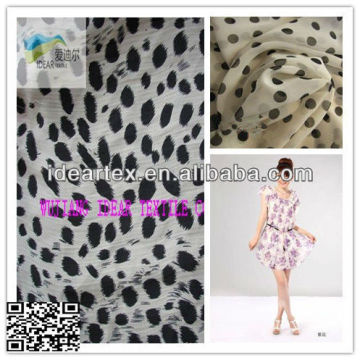 Polyester Printed Chiffon Fabric for Lady Dress